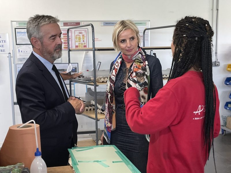 Visite de la sous-préfète des Pyrénées-Atlantiques